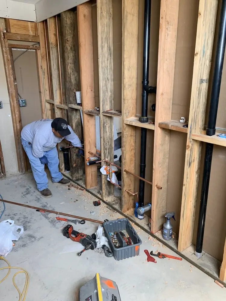 Commercial rough-in plumbing for Commercial Plumbing in Wind Gap